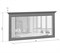 Зеркало Кентаки LUS/155 каштан BRW00008025-blBRWl