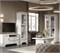 Шкаф-витрина Кентаки REG1W1S белый BRW00009812-blBRWl