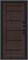 Дверь входная  205*86 Bravo R Борн/SBlack, Букле черное/Wenge Melinga, Правое sp2510BR_033-2552
