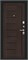 Дверь входная  205*96 Bravo R Проф, Букле черное/Wenge Veralinga, Левое sp2510BR_033-1727