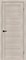 Межкомнатная дверь 200*90, Браво-21, Cappuccino Melinga , Эко Шпон sp2510BR_153-1141