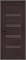 Межкомнатная дверь 200*60, Браво-28, Wenge Melinga / Magic Fog , Эко Шпон sp2510BR_153-1124