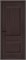 Межкомнатная дверь 200*90, Прима-2, Wenge Melinga , Эко Шпон sp2510BR_153-1175