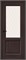Межкомнатная дверь 200*60, Неоклассик-33, Wenge Melinga / White Сrystal , Эко Шпон sp2510BR_153-1407