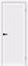 Межкомнатная дверь 200*90, Браво-50, White Pro , Винил sp2510BR_146-1946