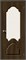 Межкомнатная дверь 200*90, Скинни-33, Dark Barnwood / White Сrystal , Винил sp2510BR_146-0438