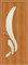 Межкомнатная дверь 200*80, Лотос-2, Milano Vero / Art Glass , Винил sp2510BR_146-0293