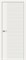 Межкомнатная дверь 200*80, Граффити-33.0, Whitey , Эмаль sp2510BR_013-1408