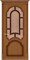 Межкомнатная дверь 200*80, Соната, Ф-11 (Орех) / Риф. , Шпон sp2510BR_003-0227
