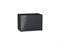 Шкаф верхний горизонтальный Фьюжн Graphite, Anthracite, 360, 500 В*Ш*Г 358*500*320, фасад МДФ  Anthracite, корпус  Graphite ms2510VVT_39760
