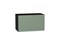Шкаф верхний горизонтальный Фьюжн Graphite, Silky Mint, 360, 600 В*Ш*Г 358*600*320, фасад МДФ  Silky Mint, корпус  Graphite ms2510VVT_51924