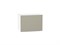 Шкаф верхний горизонтальный Фьюжн Белый, Silky Grey, 360, 500 В*Ш*Г 358*500*320, фасад МДФ  Silky Grey, корпус  Белый ms2510VVT_51877