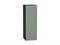 Шкаф верхний с 1-ой дверцей Фьюжн Graphite, Silky Mint, 920, 300 В*Ш*Г 920*300*320, фасад МДФ  Silky Mint, корпус  Graphite ms2510VVT_52012