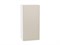 Шкаф верхний с 1-ой дверцей Фьюжн Белый, Cream Silk, 920, 450 В*Ш*Г 920*450*320, фасад МДФ  Cream Silk, корпус  Белый ms2510VVT_71900