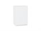 Шкаф верхний с 1-ой дверцей Фьюжн Белый, Silky White, 720, 500 В*Ш*Г 716*500*320, фасад МДФ  Silky White, корпус  Белый ms2510VVT_51958