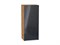 Шкаф верхний с 1-ой дверцей Фьюжн Дуб Вотан, Anthracite, 920, 400 В*Ш*Г 920*400*320, фасад МДФ  Anthracite, корпус  Дуб Вотан ms2510VVT_60805