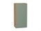 Шкаф верхний с 1-ой дверцей Фьюжн Дуб Вотан, Silky Mint, 920, 450 В*Ш*Г 920*450*320, фасад МДФ  Silky Mint, корпус  Дуб Вотан ms2510VVT_60776