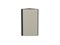 Шкаф верхний торцевой Фьюжн Graphite, Silky Grey, 720 В*Ш*Г 716*300*306, фасад МДФ  Silky Grey, корпус  Graphite ms2510VVT_52070