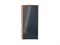 Шкаф верхний торцевой Фьюжн Дуб Вотан, Anthracite, 920 В*Ш*Г 920*300*306, фасад МДФ  Anthracite, корпус  Дуб Вотан ms2510VVT_60850