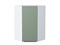 Шкаф верхний угловой Фьюжн Белый, Silky Mint, 920 В*Ш*Г 920*600*600, фасад МДФ  Silky Mint, корпус  Белый ms2510VVT_52097