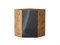 Шкаф верхний угловой Фьюжн Дуб Вотан, Anthracite, 720 В*Ш*Г 716*600*600, фасад МДФ  Anthracite, корпус  Дуб Вотан ms2510VVT_60914