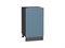 Шкаф нижний с 1-ой дверцей Фьюжн Graphite, Silky Blue, 450 В*Ш*Г 816*450*480, фасад МДФ  Silky Blue, корпус  Graphite ms2510VVT_52187