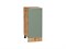 Шкаф нижний с 1-ой дверцей Фьюжн Дуб Вотан, Silky Mint, 350 В*Ш*Г 816*350*480, фасад МДФ  Silky Mint, корпус  Дуб Вотан ms2510VVT_65136