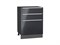 Шкаф нижний с 3-мя ящиками Фьюжн Graphite, Anthracite, 600 В*Ш*Г 816*600*480, фасад МДФ  Anthracite, корпус  Graphite ms2510VVT_36898