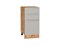 Шкаф нижний с 3-мя ящиками Фьюжн Дуб Вотан, Silky Light Grey, 400 В*Ш*Г 816*400*480, фасад МДФ  Silky Light Grey, корпус  Дуб Вотан ms2510VVT_66695