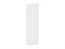 Фасад ФГ Фьюжн 130.40 В*Ш*Г 1312*396*18, фасад МДФ  Silky White ms2510VVT_078-6703 (51536)