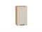 Кухонный гарнитур модульный Нео-03 В*Ш*Г 2140*3000/2100*600, фасад МДФ  Cream Silk/White Silk, корпус  Дуб Вотан, столешница  Мрамор альпийский ms2510VVT_80706