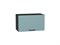 Шкаф верхний горизонтальный Флэт Graphite, Grey-green In 2S, 360, 600 В*Ш*Г 358*600*318, фасад ЛДСП  Grey-green In 2S, корпус  Graphite ms2510VVT_56883