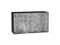 Шкаф верхний горизонтальный Флэт Graphite, Temple Stone 2S, 460, 800 В*Ш*Г 458*800*318, фасад ЛДСП  Temple Stone 2S, корпус  Graphite ms2510VVT_57186