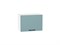 Шкаф верхний горизонтальный Флэт Белый, Grey-green In 2S, 360, 500 В*Ш*Г 358*500*318, фасад ЛДСП  Grey-green In 2S, корпус  Белый ms2510VVT_56879