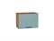 Шкаф верхний горизонтальный Флэт Дуб Вотан, Grey-green In 2S, 360, 500 В*Ш*Г 358*500*318, фасад ЛДСП  Grey-green In 2S, корпус  Дуб Вотан ms2510VVT_62367