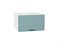 Шкаф верхний горизонтальный глубокий Флэт Белый, Grey-green In 2S, 600 В*Ш*Г 358*600*574, фасад ЛДСП  Grey-green In 2S, корпус  Белый ms2510VVT_56872