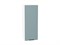 Шкаф верхний с 1-ой дверцей Флэт Белый, Grey-green In 2S, 920, 350 В*Ш*Г 920*350*318, фасад ЛДСП  Grey-green In 2S, корпус  Белый ms2510VVT_65160