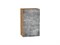Шкаф верхний с 1-ой дверцей Флэт Дуб Вотан, Temple Stone 2S, 720, 450 В*Ш*Г 716*450*318, фасад ЛДСП  Temple Stone 2S, корпус  Дуб Вотан ms2510VVT_62450