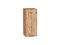 Шкаф верхний с 1-ой дверцей Флэт Дуб Вотан, Wotan Oak 2S, 720, 300 В*Ш*Г 716*300*318, фасад ЛДСП  Wotan Oak 2S, корпус  Дуб Вотан ms2510VVT_62410