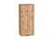 Шкаф верхний с 1-ой дверцей Флэт Дуб Вотан, Wotan Oak 2S, 920, 400 В*Ш*Г 920*400*318, фасад ЛДСП  Wotan Oak 2S, корпус  Дуб Вотан ms2510VVT_62445