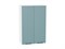 Шкаф верхний с 2-мя дверцами Флэт Белый, Grey-green In 2S, 920, 600 В*Ш*Г 920*600*318, фасад ЛДСП  Grey-green In 2S, корпус  Белый ms2510VVT_56918