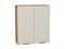 Шкаф верхний с 2-мя дверцами Флэт Дуб Вотан, Cashmere In 2S, 920, 800 В*Ш*Г 920*800*318, фасад ЛДСП  Cashmere In 2S, корпус  Дуб Вотан ms2510VVT_62474