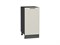 Шкаф нижний с 1-ой дверцей Флэт Graphite, Cashmere In 2S, 400 В*Ш*Г 816*400*478, фасад ЛДСП  Cashmere In 2S, корпус  Graphite ms2510VVT_55795