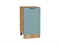 Шкаф нижний с 1-ой дверцей Флэт Дуб Вотан, Grey-green In 2S, 450 В*Ш*Г 816*450*478, фасад ЛДСП  Grey-green In 2S, корпус  Дуб Вотан ms2510VVT_62543