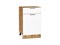 Шкаф нижний с 1-ой дверцей и ящиком Флэт Дуб Вотан, White In 2S, 500 В*Ш*Г 816*500*478, фасад ЛДСП  White In 2S, корпус  Дуб Вотан ms2510VVT_62520