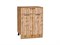 Шкаф нижний с 2-мя дверцами и ящиком Флэт Дуб Вотан, Wotan Oak 2S, 600 В*Ш*Г 816*600*478, фасад ЛДСП  Wotan Oak 2S, корпус  Дуб Вотан ms2510VVT_62560
