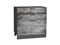 Шкаф нижний с 3-мя ящиками Флэт Graphite, Temple Stone 2S, 800 В*Ш*Г 816*800*478, фасад ЛДСП  Temple Stone 2S, корпус  Graphite ms2510VVT_52747