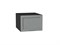 Шкаф верхний горизонтальный глубокий Сканди Graphite, Grey Softwood, 500 В*Ш*Г 358*500*576, фасад МДФ  Grey Softwood, корпус  Graphite ms2510VVT_45319