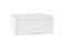 Шкаф верхний горизонтальный глубокий Сканди Белый, White Softwood, 800 В*Ш*Г 358*800*576, фасад МДФ  White Softwood, корпус  Белый ms2510VVT_56126