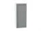Шкаф верхний с 1-ой дверцей Сканди Белый, Grey Softwood, 920, 400 В*Ш*Г 920*400*320, фасад МДФ  Grey Softwood, корпус  Белый ms2510VVT_41382